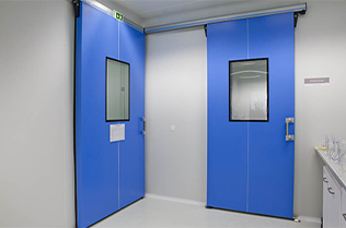 気密自動スライドドアの開閉速度はどのように制御しているのですか？