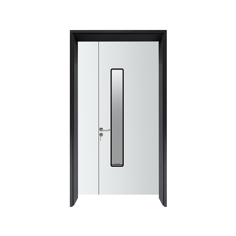 病棟の金属製ドア